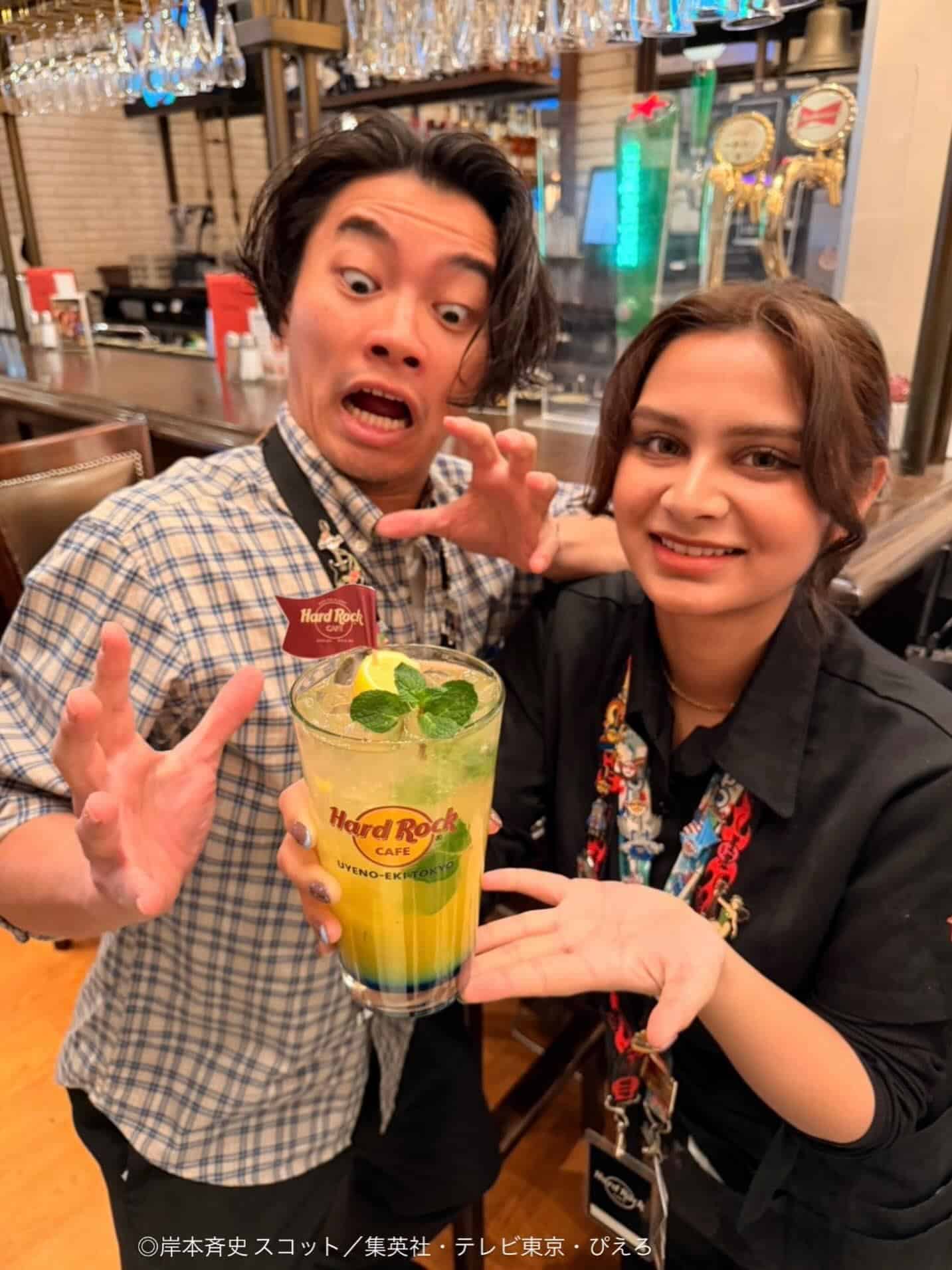 ハードロックカフェ上野駅東京✕TVアニメ