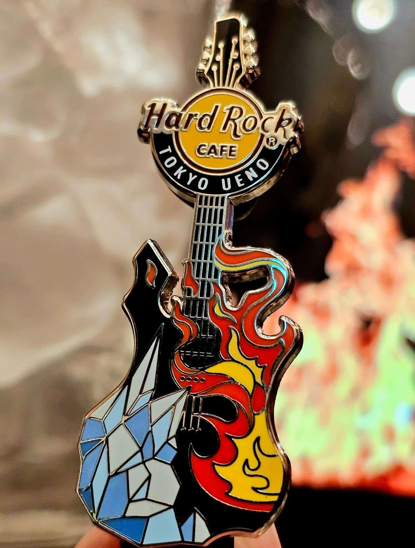 🔥❄️ FIRE & ICE GUITAR PIN ❄️🔥