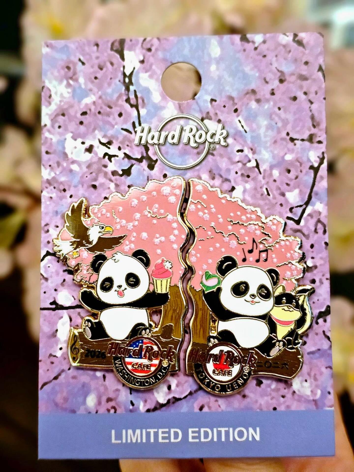 🇺🇸2026 FRIENDSHIP CHERRY BLOSSOM PIN SET🇯🇵