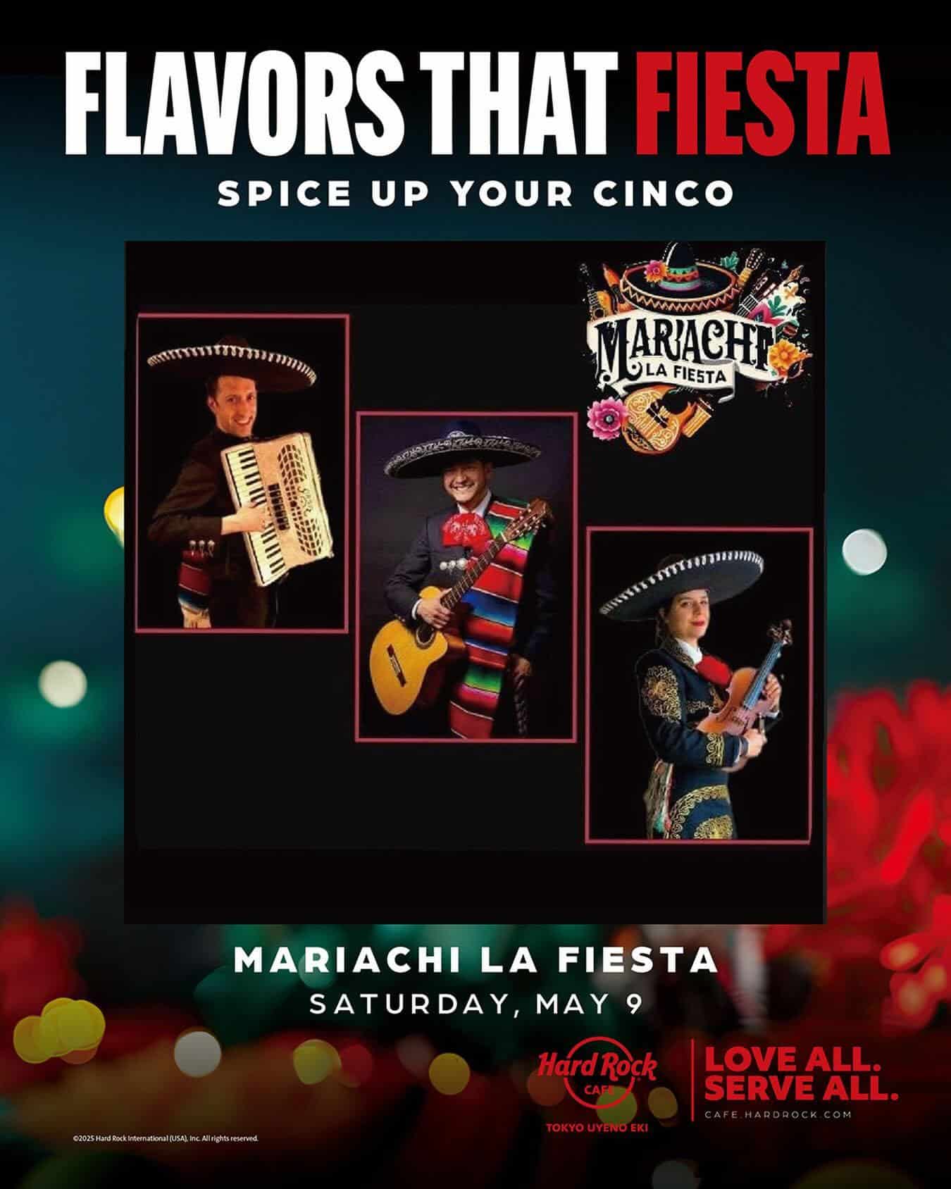 🎉🌮 ハードロックカフェ上野駅東京でCinco de Mayoを楽しもう！🌮🎉