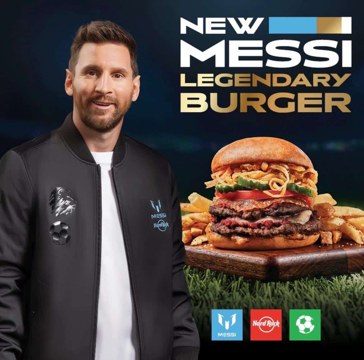 ⚽️🍔 MESSI LEGENDARY BURGER 🍔⚽️