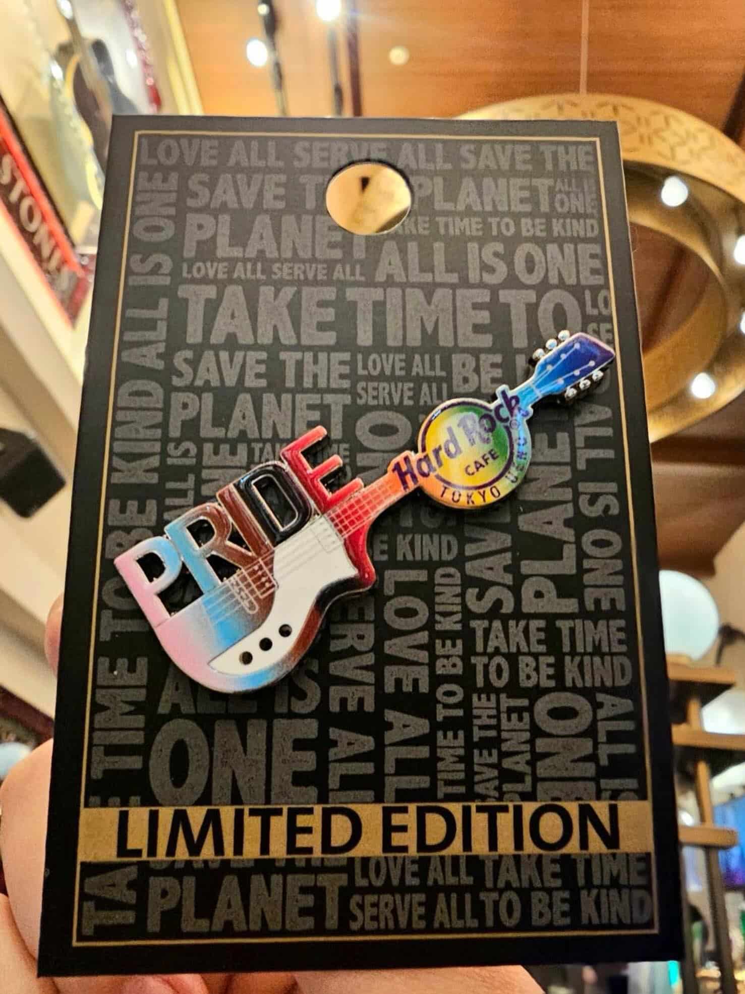 🌈🎸 PRIDE HALF GUITAR PIN 🎸🌈