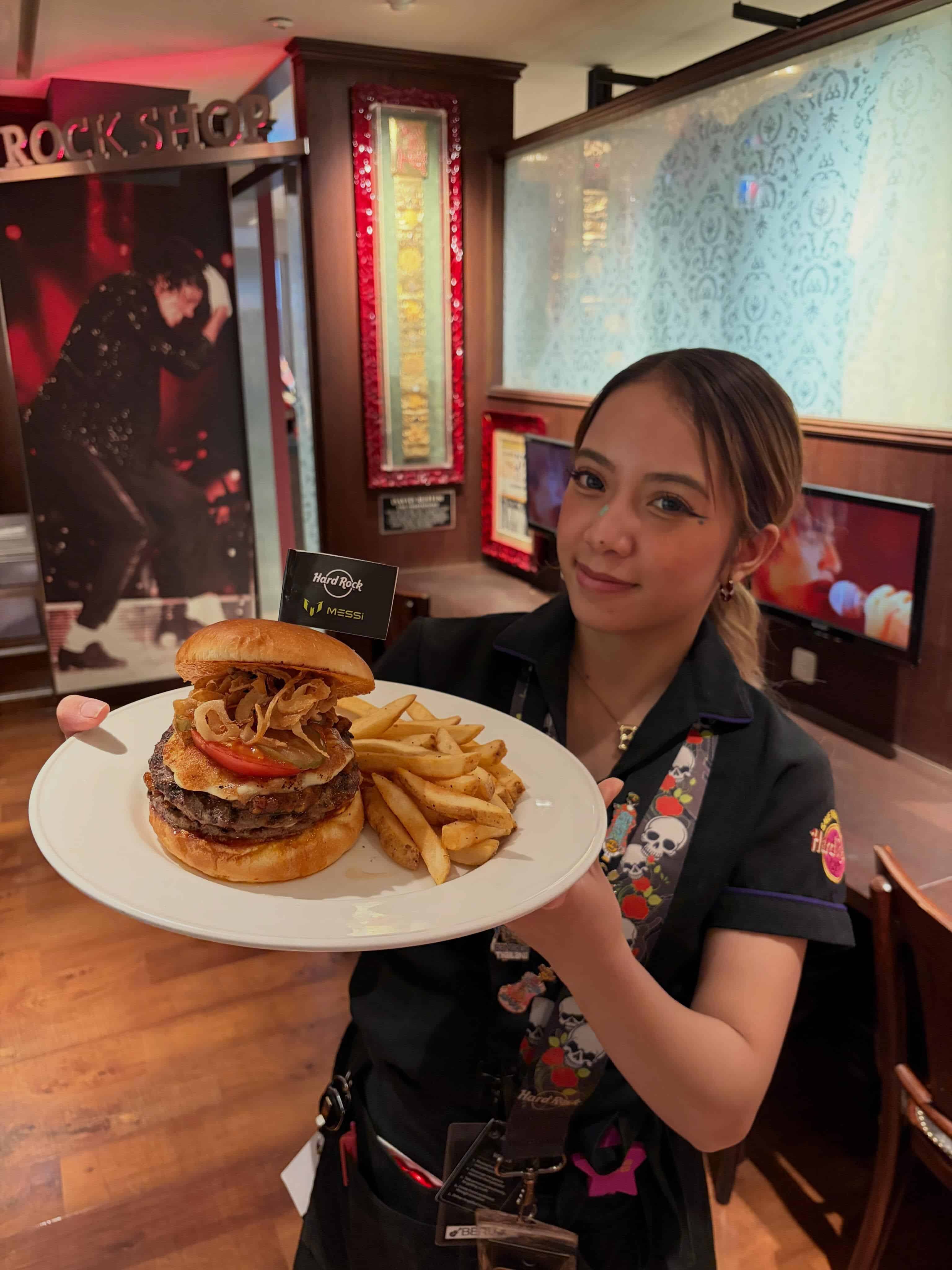 ⚽️🍔 MESSI LEGENDARY BURGER 🍔⚽️