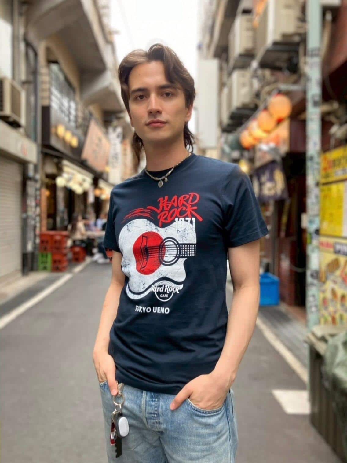 🎸 MENS GUITAR FLAG TEE 🇺🇸