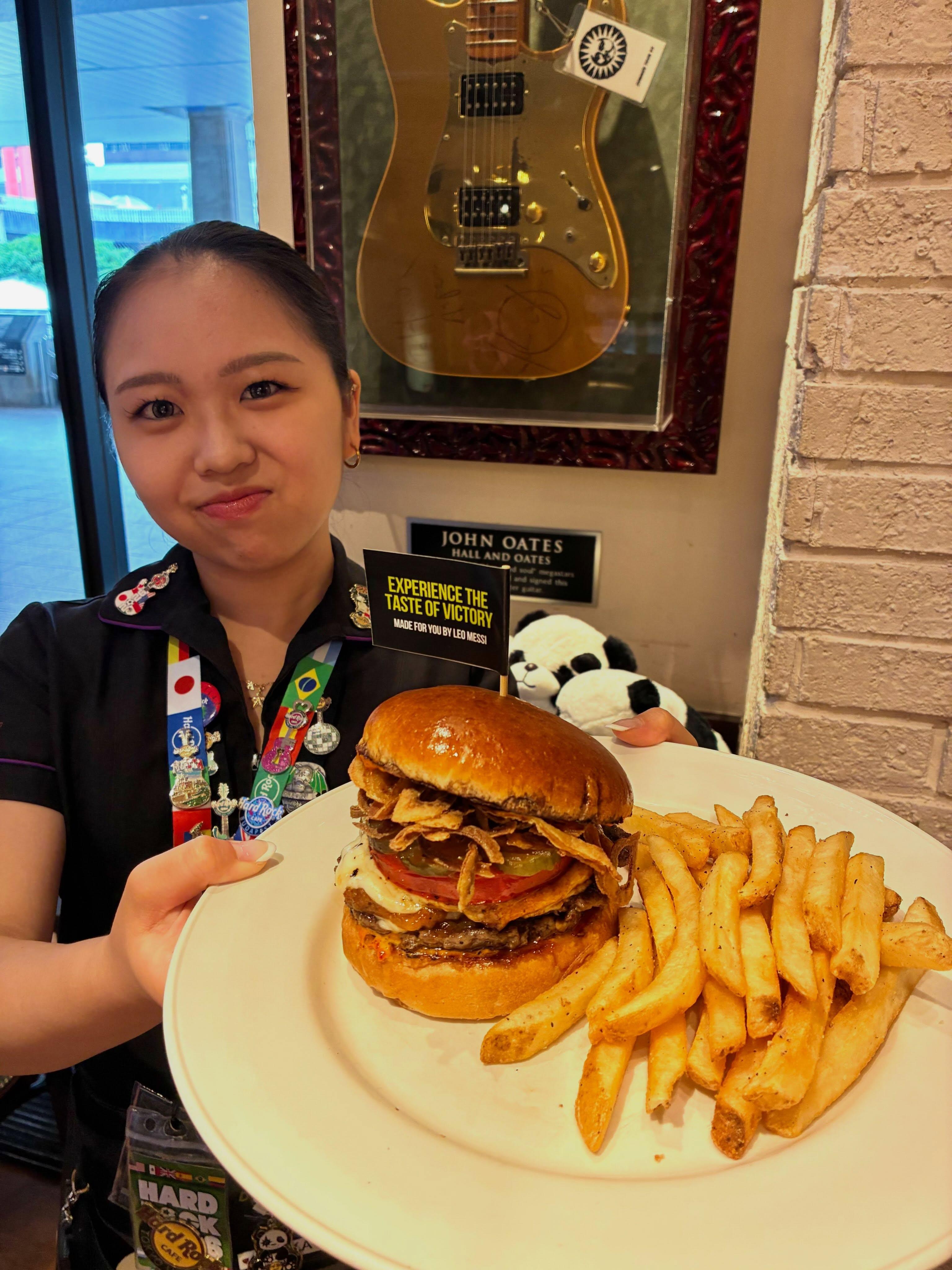 🍔 MESSI LEGENDARY BURGER ⚽️