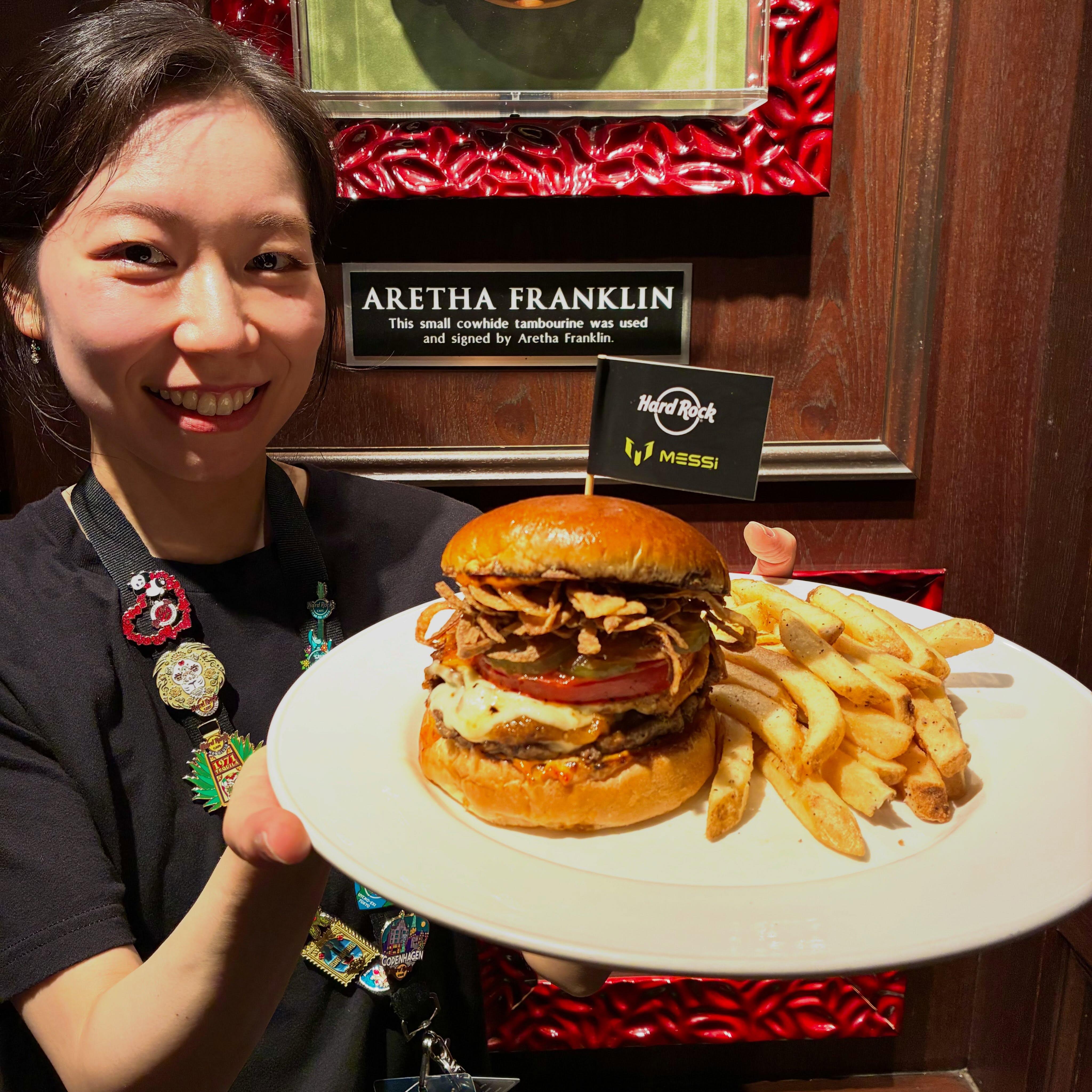🍔 MESSI LEGENDARY BURGER ⚽️