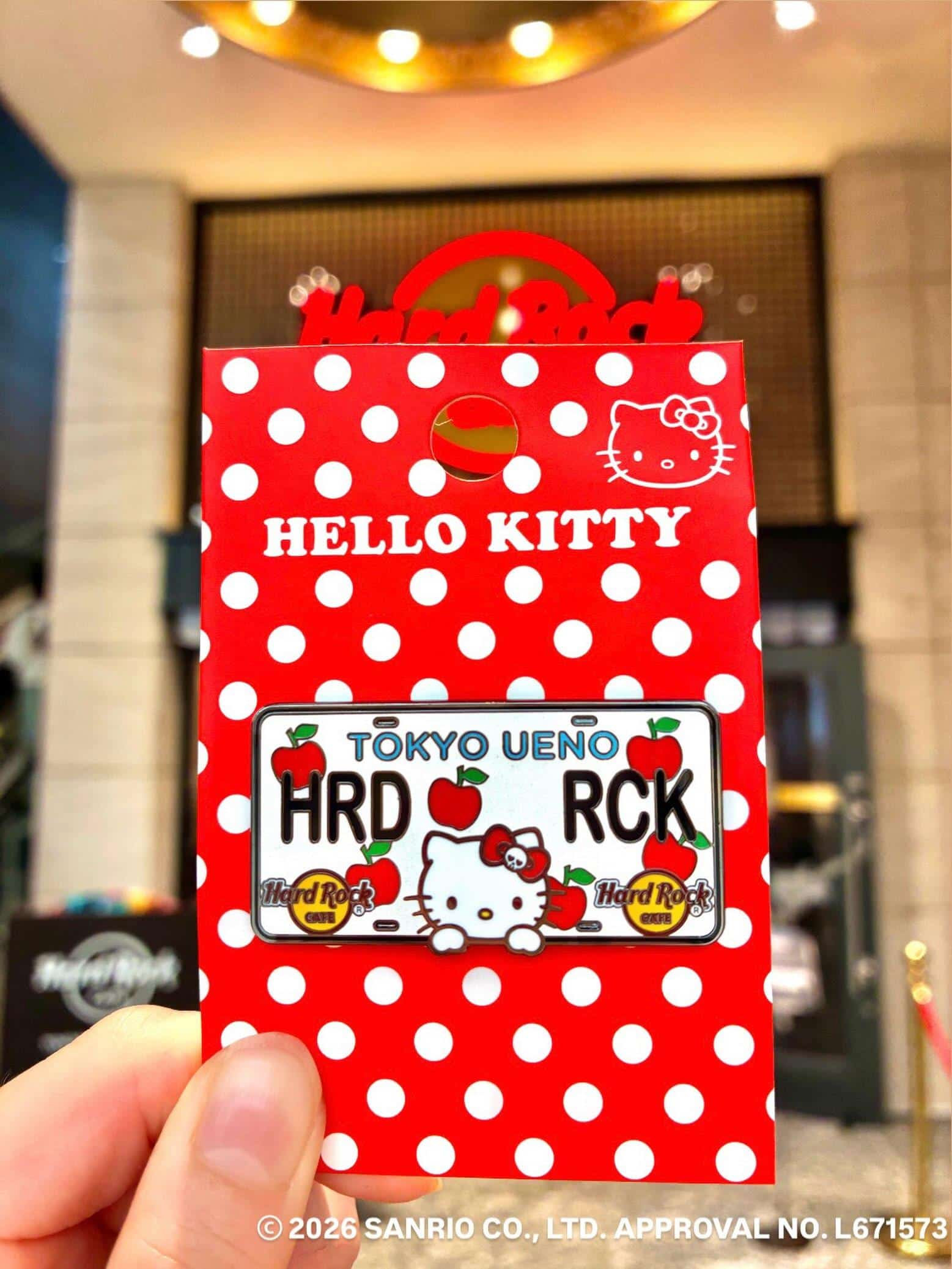 🎀Hello Kitty × Hard Rock Cafe Tokyo Ueno🎀